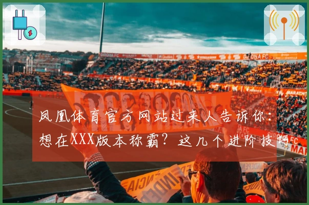 凤凰体育官方网站过来人告诉你：想在XXX版本称霸？这几个进阶技巧你真该知道！